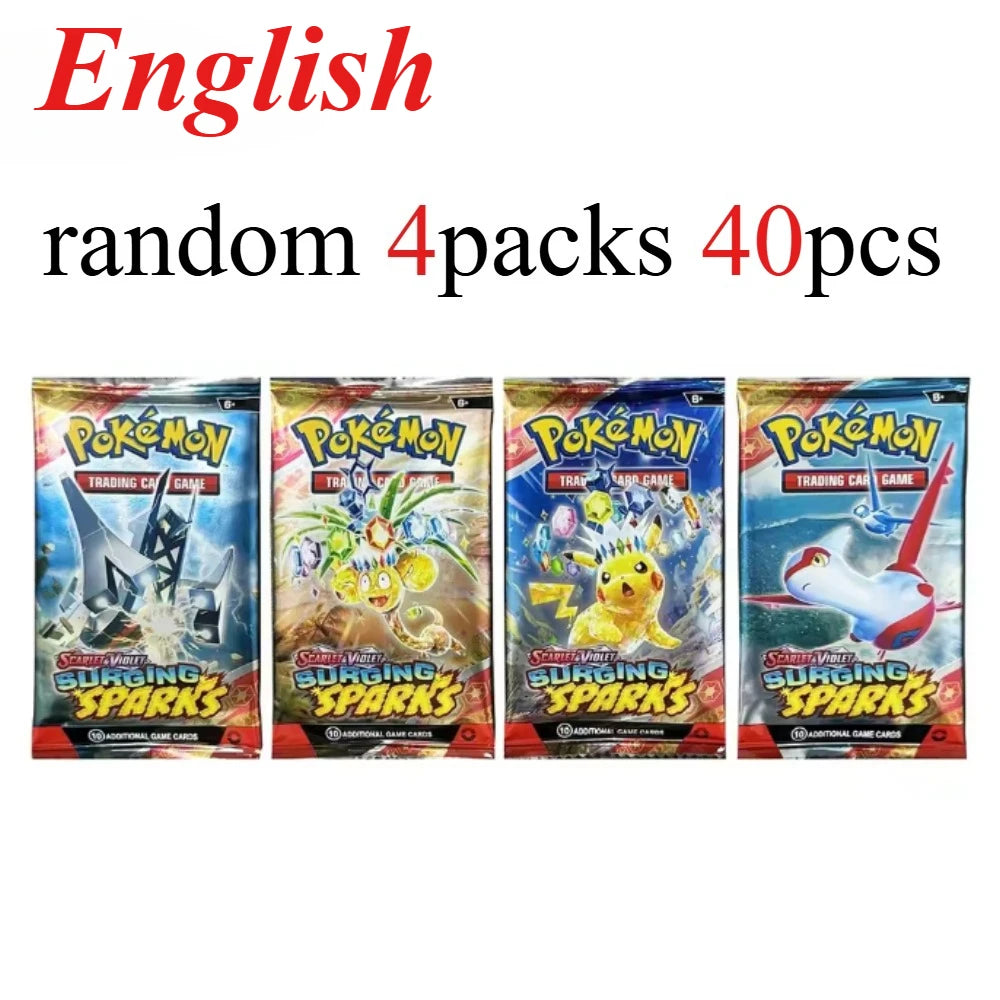40 Pcs Pokemon Card Prismatic 151 Evolutions English Booster Battle Pokemon Card Game Carte Trading Collection Cards Gift by Geo’s Online Store