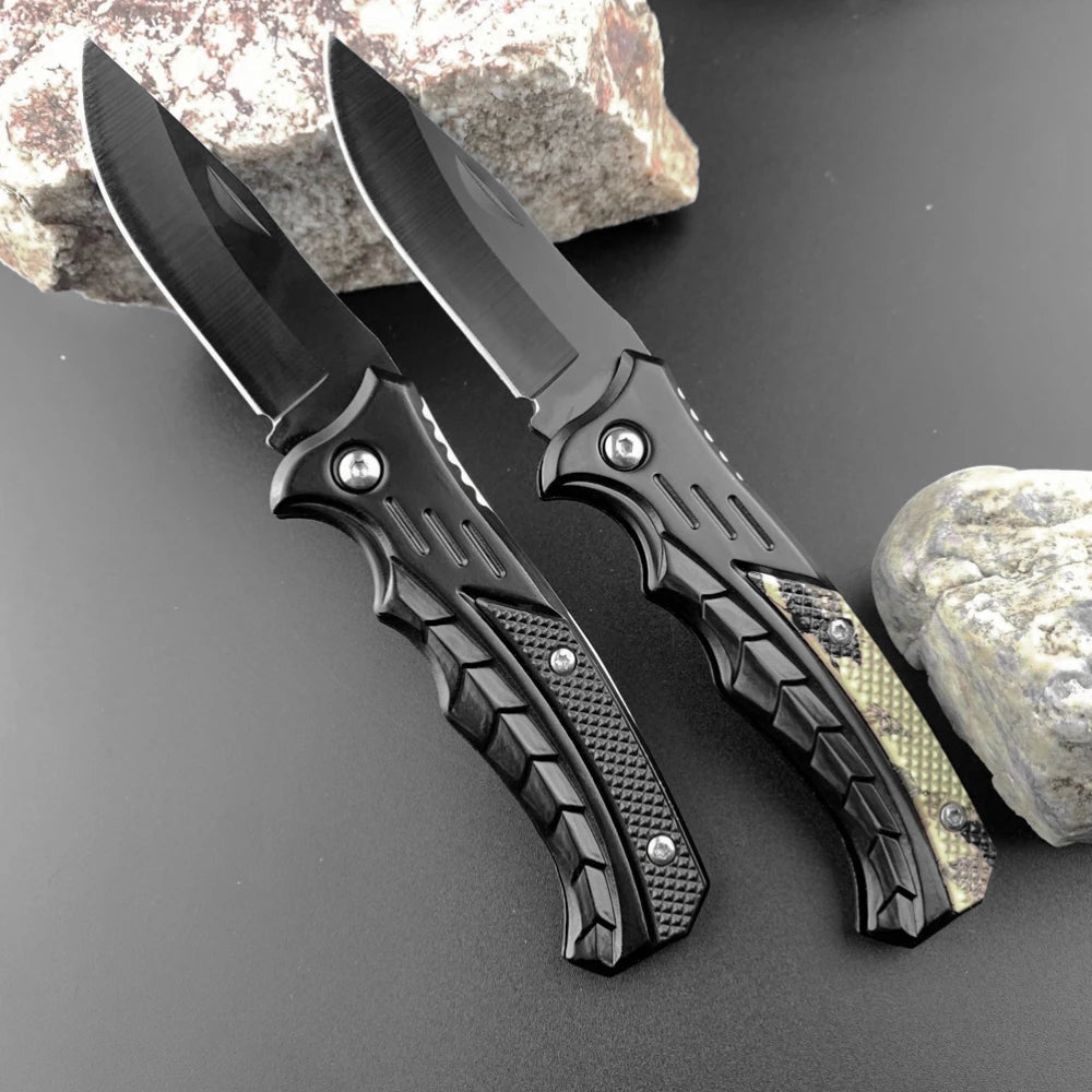 Stainless Steel Folding Knife Fillet Knife Fishing Boat Fishing Accessories with Easy To Carry Camping Meat Cutting PP Handle by Geo’s Online Store