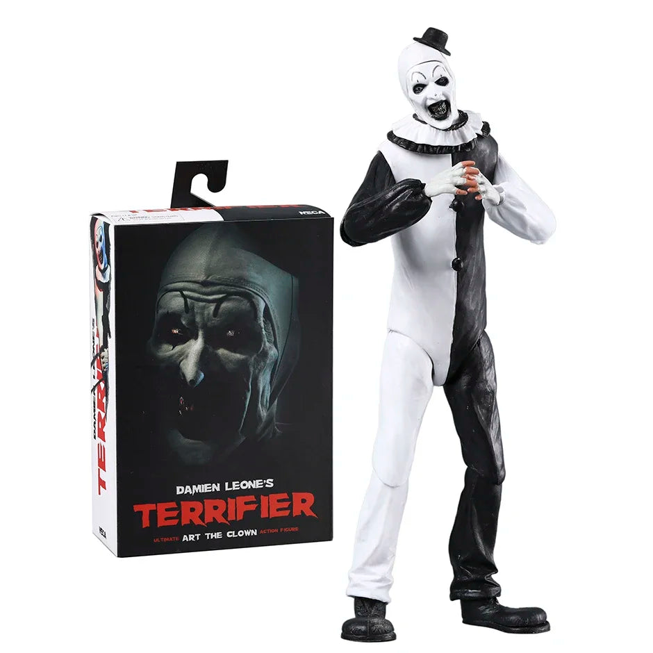 NECA Art the Clown Ultimate Terrifier Action Figure Collectable Joints Moveable Model Toy by Geo’s Online Store