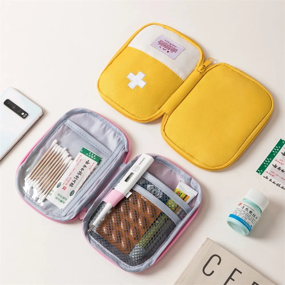 3 Pcs/set Portable Medical Storage Bag Camping Emergency First Aid Kit Organizer Home Outdoor Travel Bag by Geo’s Online Store
