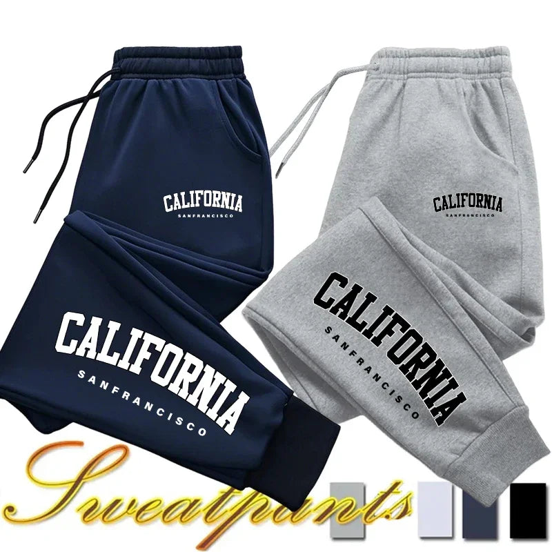 Hot Sales Mens Sweatpants Printing Casual Pants Outdoor Gym Sports Jogging Pants Autumn Winter Man Trousers Fitness Sportswear by Geo’s Online Store