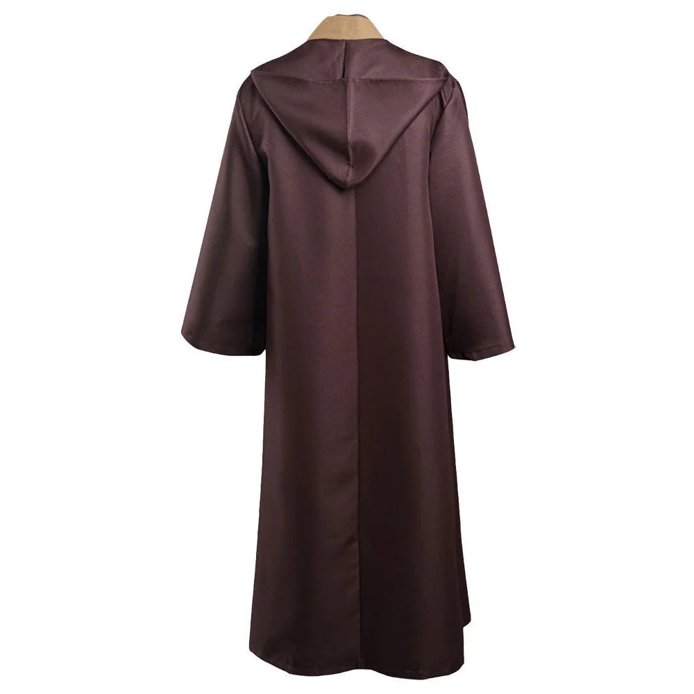 Obi Wan Kenobi Jedi Cosplay Costume Adult Unisex Coat Friar Uniform Robe Full Set Accessories Halloween Carnival Outfits by Geo’s Online Store