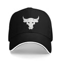Dwayne Johnson Brahma Bull Sandwich Cap Unisex ,Casual Cap Racing Cap Adjustable Polyester Baseball Caps Summer by Geo’s Online Store