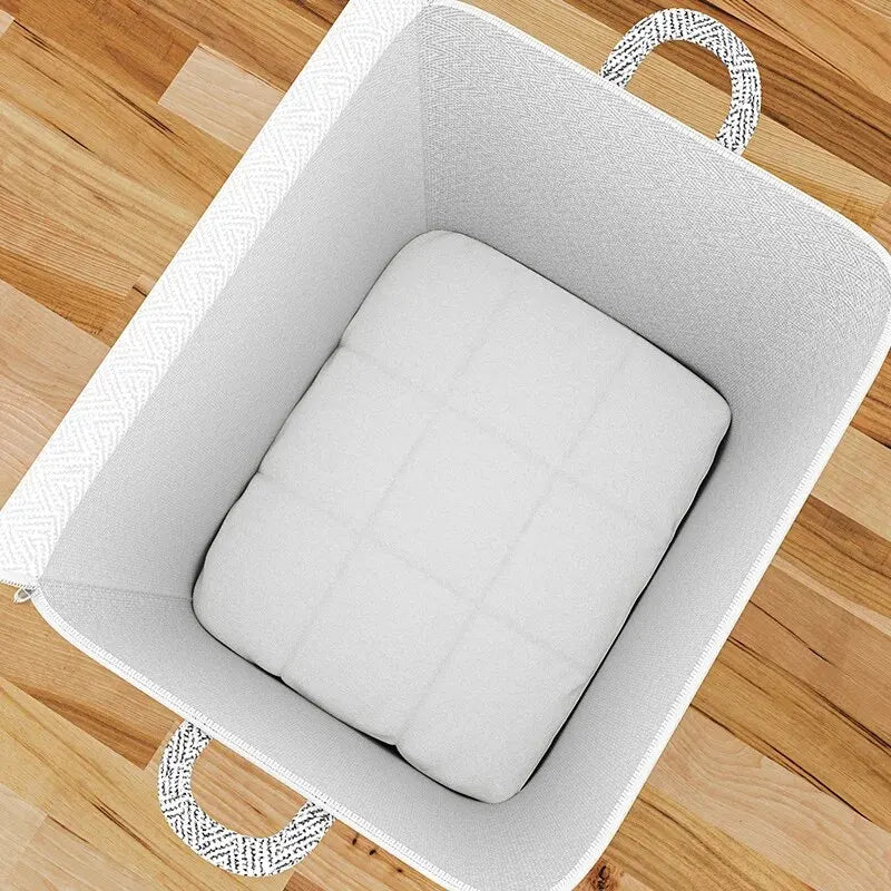1pc Household Large Capacity Storage Bag Non-woven Material, Closet Wardrobe Organizer Can Be Used For Quilt Clothing, Toys by Geo’s Online Store