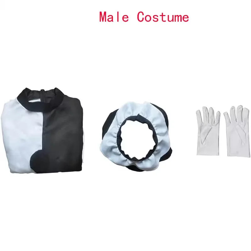 Art Clown Cosplay Costume Outfits the Killer Art Clown Jumpsuit Bodysuit Headgear for Halloween by Geo’s Online Store