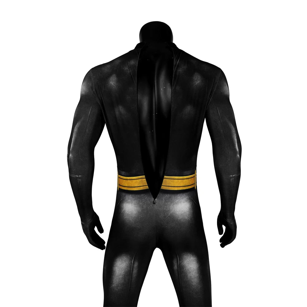 New Zentai Adult Halloween Carnival 2023 Newest Bat Cosplay Bruce Wayne Costume Superhero Printing Jumpsuit With Cape by Geo’s Online Store