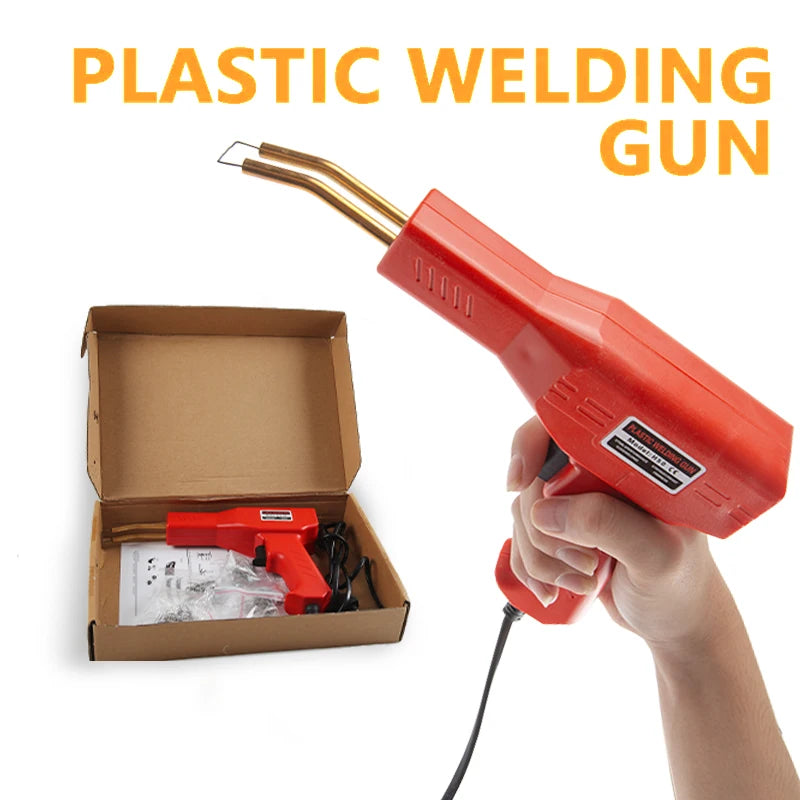 Plastic Welder Welding Machine Car Bumper Soldering Gun 4 Types Staples for Bumper/Kayak/Plastic Product Repairs by Geo’s Online Store