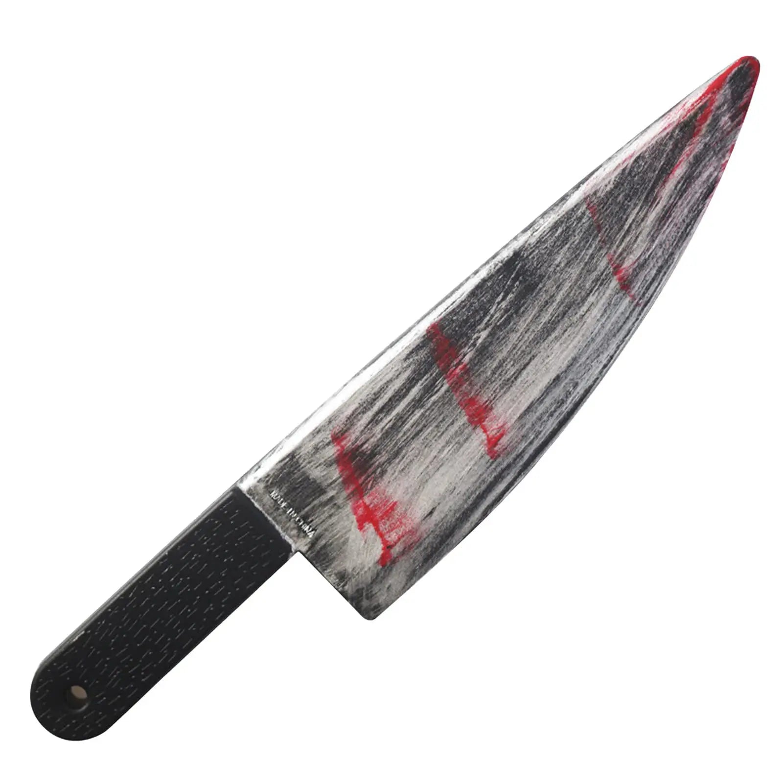 48.5cm/19.09in Plastics Fake Blood Knife Party Supplies Weapon Props Model Halloween Cosplay Funny Gift Collectible Outdoor Toys by Geo’s Online Store