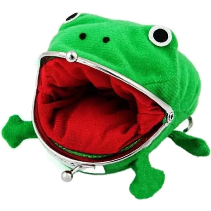Plush Frog Coin Wallet Anime Ninja Wallet Halloween Role Playing Ninja Theme Party Gift by Geo’s Online Store