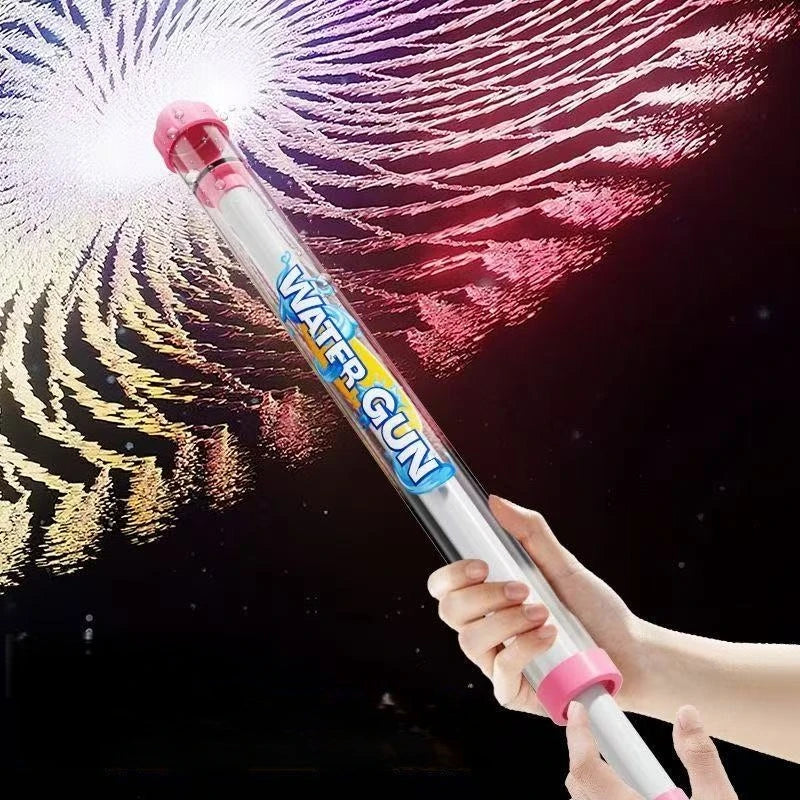 Fireworks Water Gun, Water God Tool Beach Small Water Spray Pulling Fireworks Water Gun Children Drifting Play Gift Toy by Geo’s Online Store