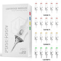 20Pcs Tattoo Needles POSEIDON V6 PRO MAX Tattoo Cartridge Needles New Disposable Safty Permanent Makeup Tattoo Needles Kit by Geo’s Online Store