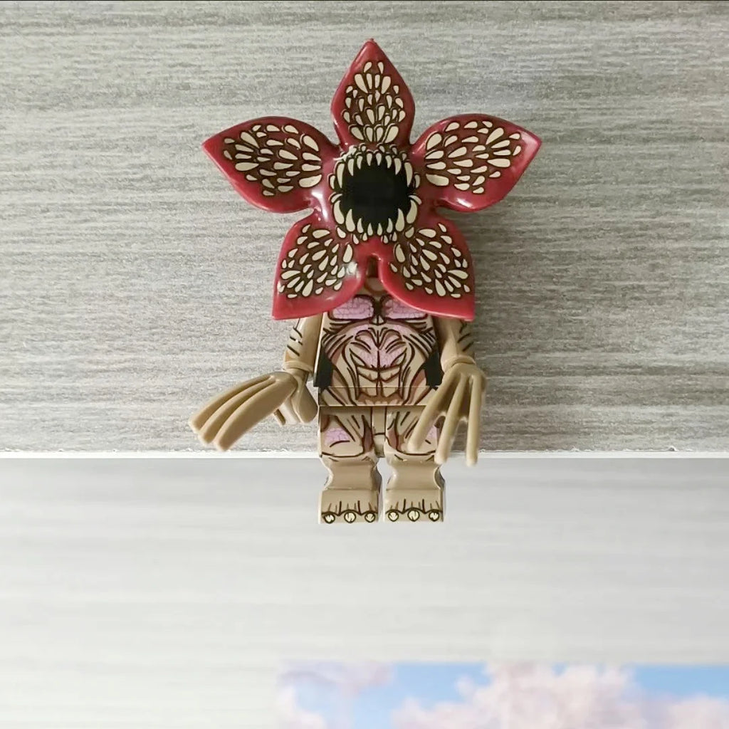 I4Pcs/Set The Horror TV Dustin Mike Lucas Will Demogorgon Model Building Blocks Enlighten Action Figure Bricks Toys For Children by Geo’s Online Store