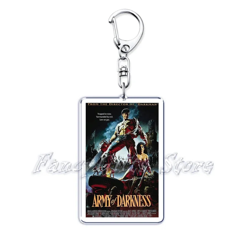 Classic Movie Keychains for Accessories Bag Pulp Fiction The Fast Furious Films Pendant Key Chains Keyrings Jewelry Fans Gifts by Geo’s Online Store