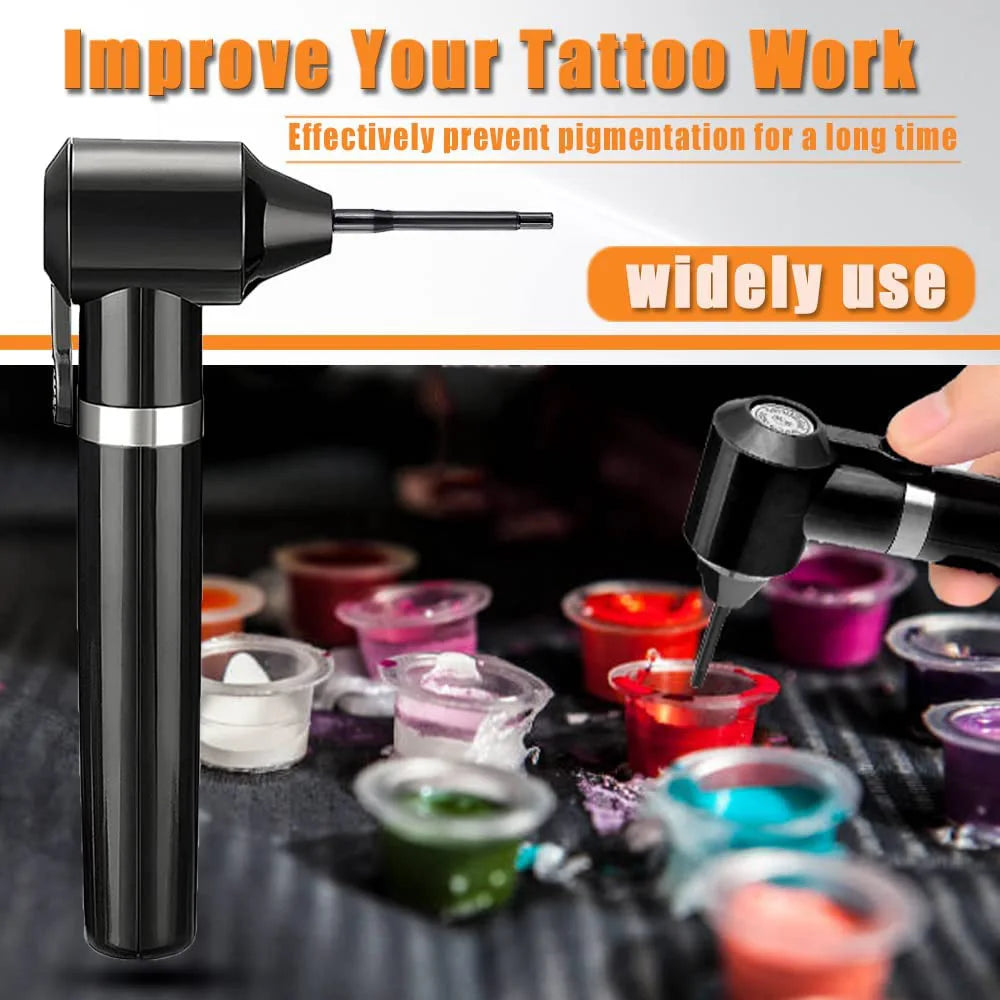 Tattoo Ink Mixer Kit Electric Pigment Mixer Machine with 50pcs Mixing Stick Eyebrow Color Makeup Ink Agitator Tattoo Accessories by Geo’s Online Store