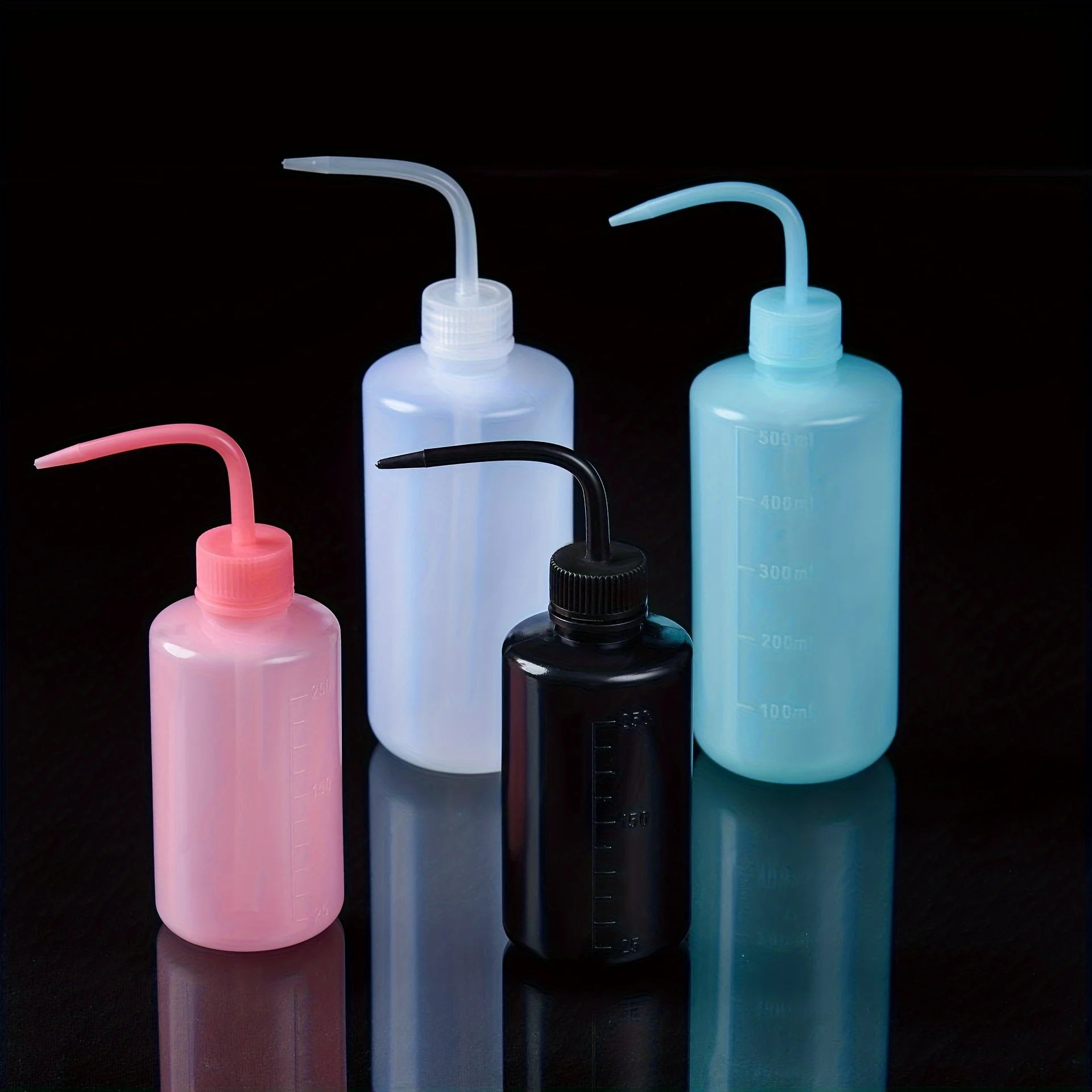 250/500ml Tattoo Spray Bottle High Quality Plastic Safety Wash Bottles Lab Non-Spray Tattoo Squeeze Bottle Tattoo Accessories by Geo’s Online Store