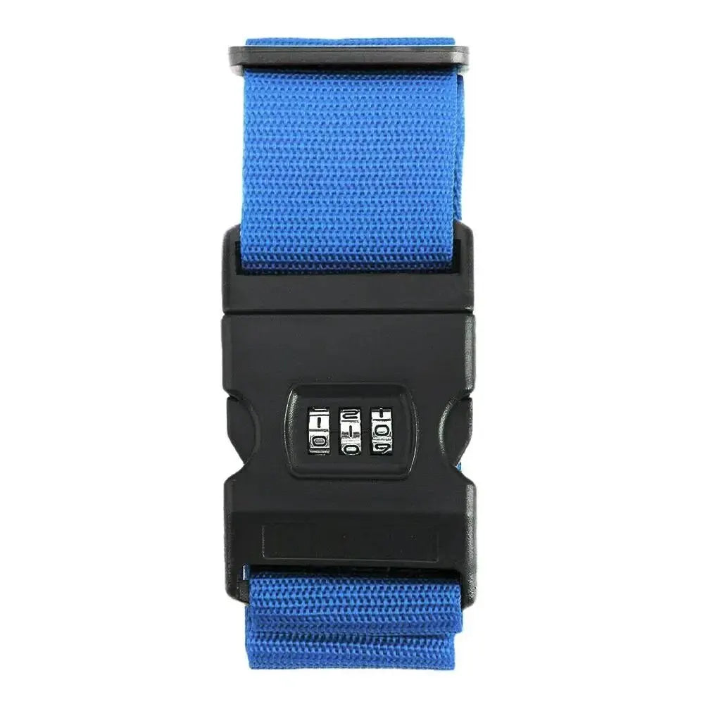Adjustable Luggage Belts Strong Elastic Extra Safety Travel Suitcase Luggage Baggage Security Straps Tie Belt Carry On Straps by Geo’s Online Store