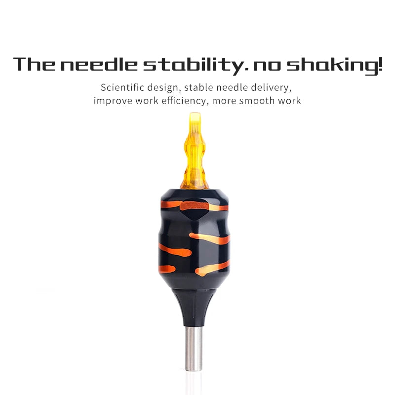 High Quality 30MM Aluminum Alloy Tattoo Grip With Back Stem Handle Grip Tattoo Tube Tip Kit Multi Color by Geo’s Online Store