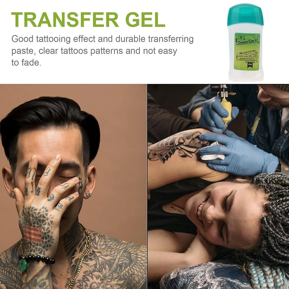 Tattoo Transfer Cream Gel Transfer Stencil Cream for Stencil Tattoo Transfer Soap Microblading Supplies Tattoo Transfer Supplies by Geo’s Online Store