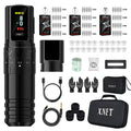 XNET Vipera Wireless Tattoo Machine Kit Adjustable Stroke 2.4-4.2mm OLED Display 60pcs Mixed Tattoo Cartridge for Tattoo Artists by Geo’s Online Store
