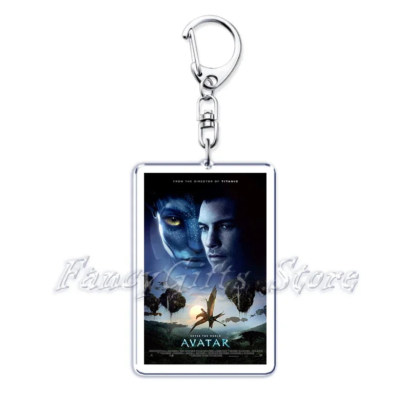 Classic Movie Keychains for Accessories Bag Pulp Fiction The Fast Furious Films Pendant Key Chains Keyrings Jewelry Fans Gifts by Geo’s Online Store