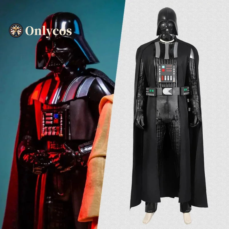 Darth Vader Cosplay Anakin Skywalkerv Costume Full Set Uniform Props Accessories Halloween Carnival Party by Geo’s Online Store