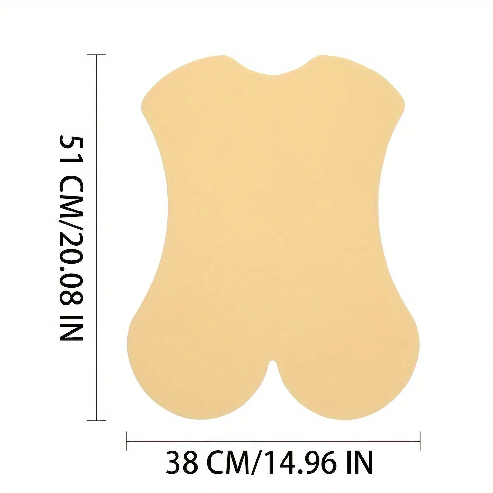 YILONG Silicone Full Back Tattoo Practice Skin 3MM Fake Skin Double-Sided for Permanent Makeup Tattoo Accessory by Geo’s Online Store