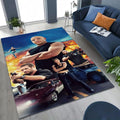 Fashion Fast & Furious X Dominic Art Carpet Rug for Bedroom Living Room Sofa Home Doormat Decor,Large Kid Non-slip Floor Mat by Geo’s Online Store