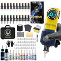 POSEIDON Tattoo Kit or Tattoo Machine Wireless Tattoo Pen For Tattoo Machine Kit 1600MAh Tattoo Power Supply Tattoo Gun Kit by Geo’s Online Store