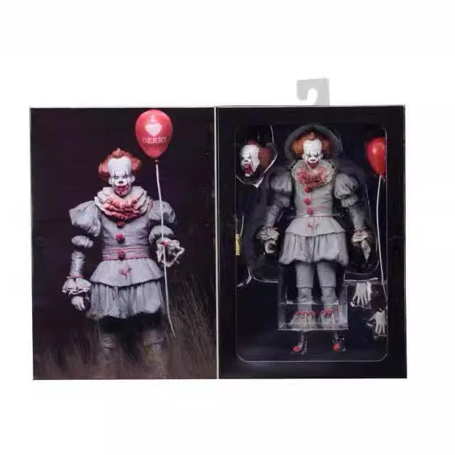 2026 New NECA Pennywise Action Figure Chapter Two Ultimate Model Toy Horror Halloween Birthday Model Toys Gift by Geo’s Online Store