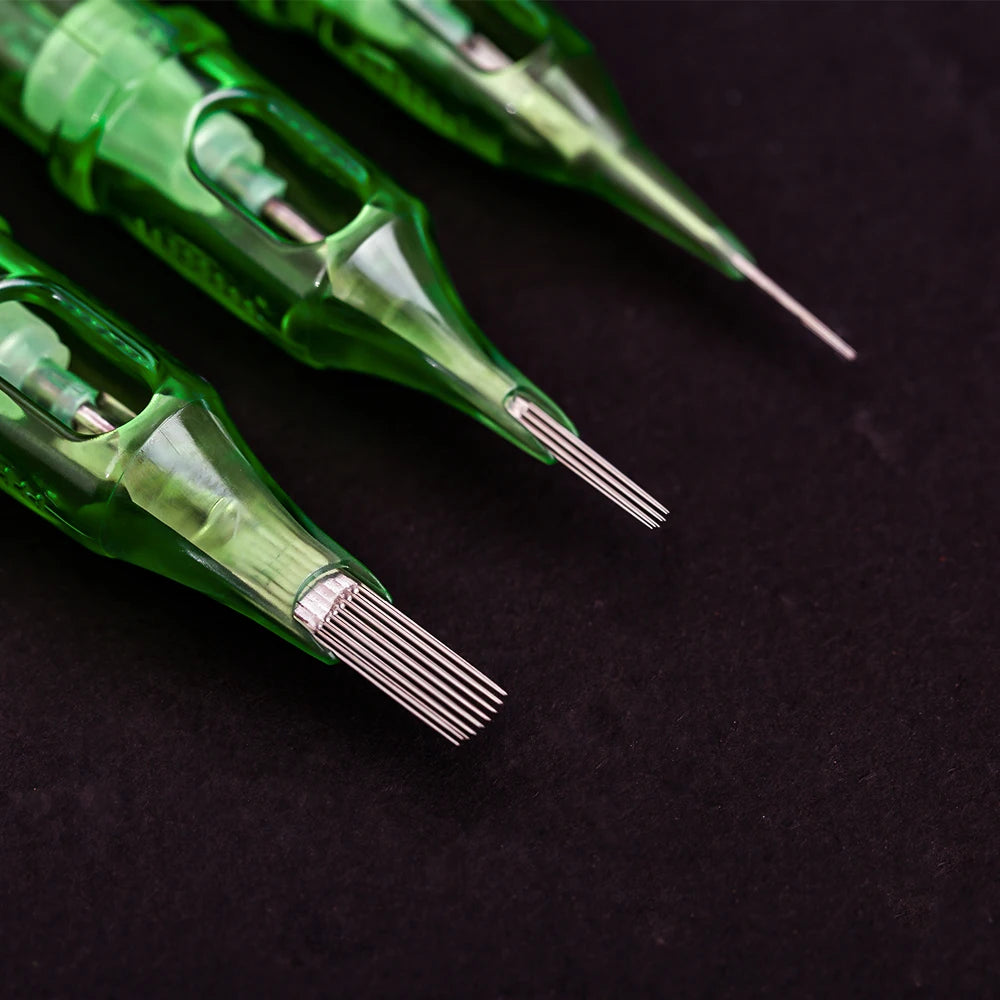 T-REX Tattoo Cartridge Needles 20pcs 14RL 3RL 13RM 5RM Disposable Sterilized Safety Tattoo Needle for Cartridge Machines Grips by Geo’s Online Store