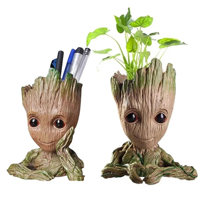 Home Decoration Crafts Miniature Model Office Desktop Display Cartoon Groot Figurines Handicrafts Decor Tree Man Ornament 5CM by Geo’s Online Store