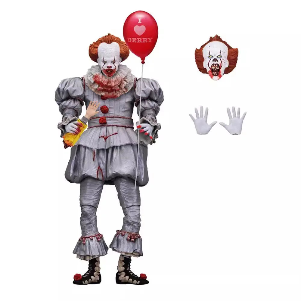 2026 New NECA Pennywise Action Figure Chapter Two Ultimate Model Toy Horror Halloween Birthday Model Toys Gift by Geo’s Online Store