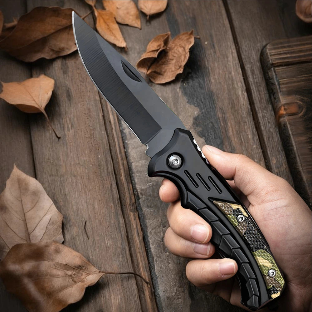 Stainless Steel Folding Knife Fillet Knife Fishing Boat Fishing Accessories with Easy To Carry Camping Meat Cutting PP Handle by Geo’s Online Store