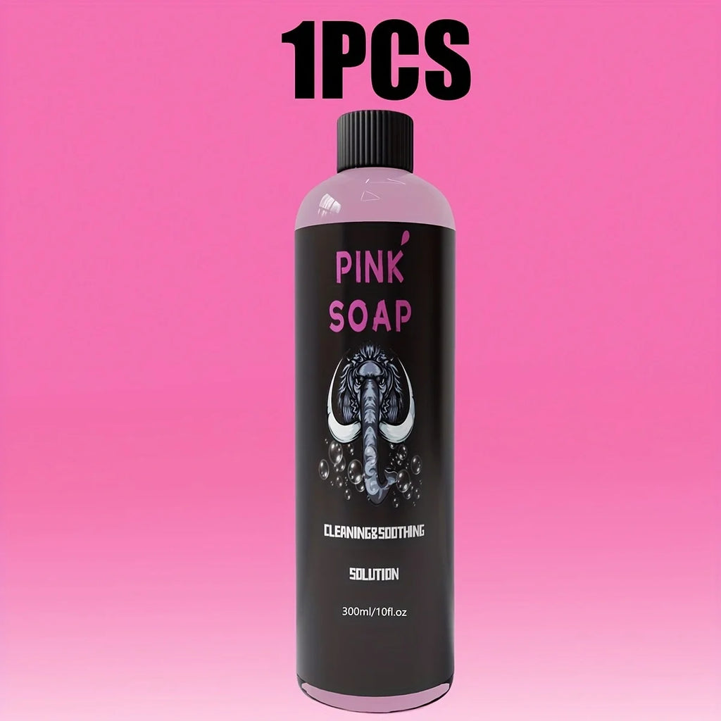 SUANGL 30/300ml Tattoo Pink Soap Cleaning Soothing Solution Professional Cleaning Supply Tattoo Studio Cleaning Kit Accessories by Geo’s Online Store