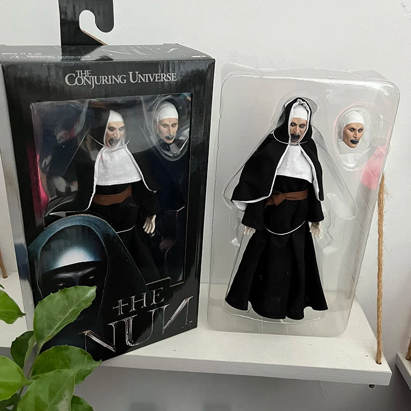 The Nun The Conjuring Series Horror Action Figure Toys Hallowen Present Hobby Collection Face Changable Decor by Geo’s Online Store