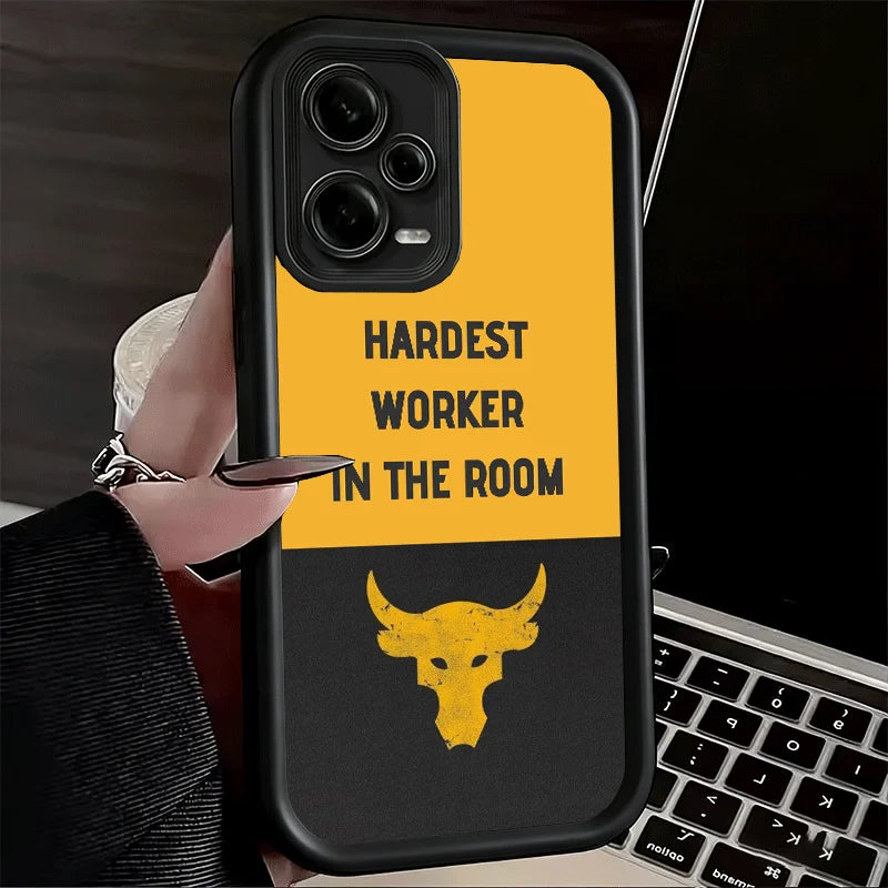 The Rock Dwayne Johnson Soft Phone Case for Xiaomi Redmi Note 15 14 13 12 11 Pro Plus 10S 11S 4G 11T 5G Shell Silicone Funda by Geo’s Online Store