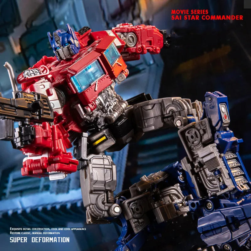 Transformation Toys Robot Car Alloy commander Optims Prima Action Figure Movie Series Children Birthday Gift by Geo’s Online Store