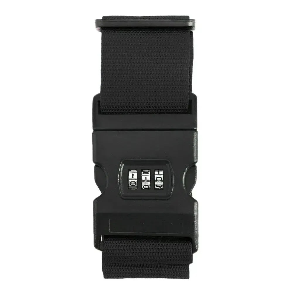 Adjustable Luggage Belts Strong Elastic Extra Safety Travel Suitcase Luggage Baggage Security Straps Tie Belt Carry On Straps by Geo’s Online Store