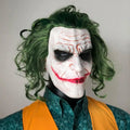 The Dark Knight Joker Cosplay Mask Halloween Party Unisex Adult Latex Mask Head Cover Party Performance Stage Props by Geo’s Online Store