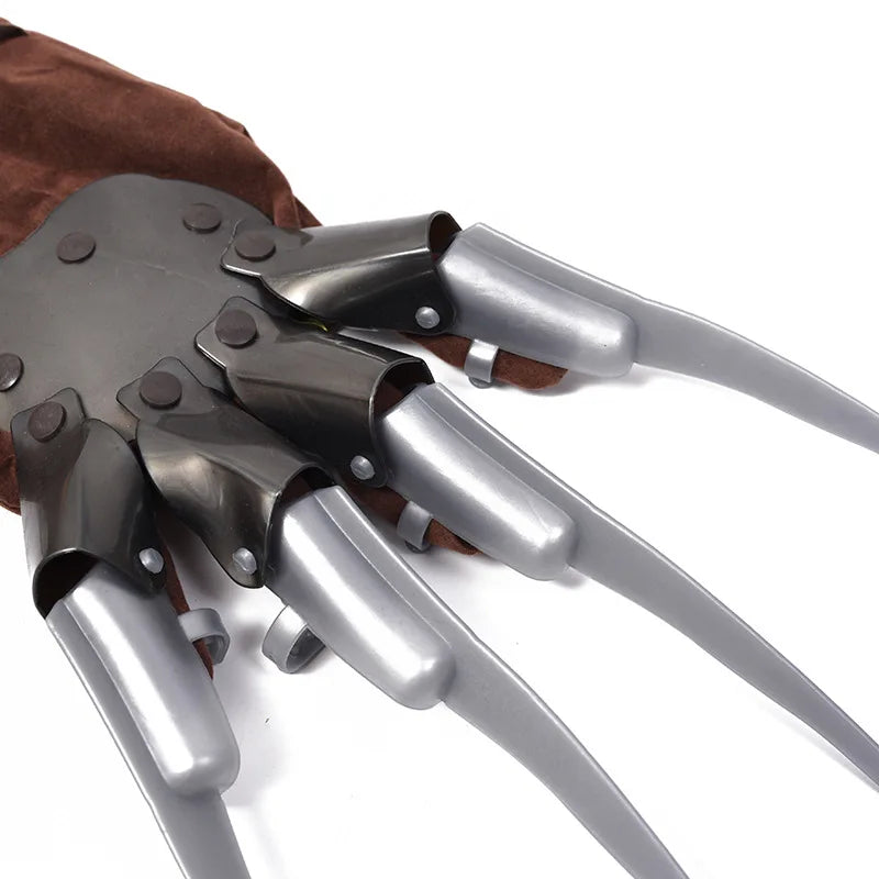 A Nightmare On Elm Street Freddy Krueger Cosplay Gloves Horror Halloween Party Costumes Handwear Props by Geo’s Online Store