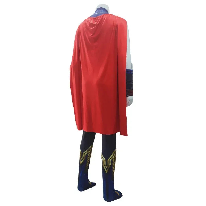 Love and Thunder Cosplay Costume Kids Adult Superhero Party Fancy Dress Up Jumpsuit 2025 New Halloween Costume Men Boy by Geo’s Online Store