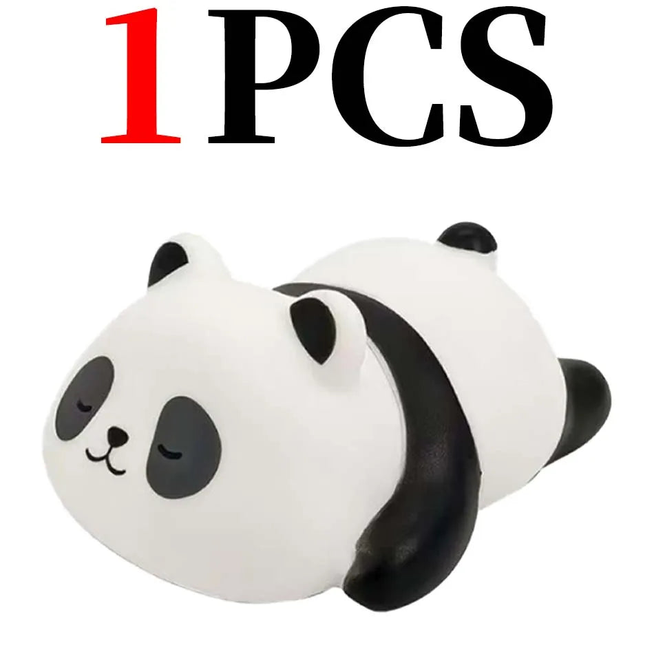 New Panda LED Night Light Living Room Cute Panda Plastic Lamp Bedside Decor Creative Kids Night Light Birthday Gift Decoration by Geo’s Online Store