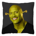 The Rock Face Dwayne Cushion Cover for Sofa Home Decorative American Actor Johnson Throw Pillow Cover Soft Velvet Pillowcase by Geo’s Online Store