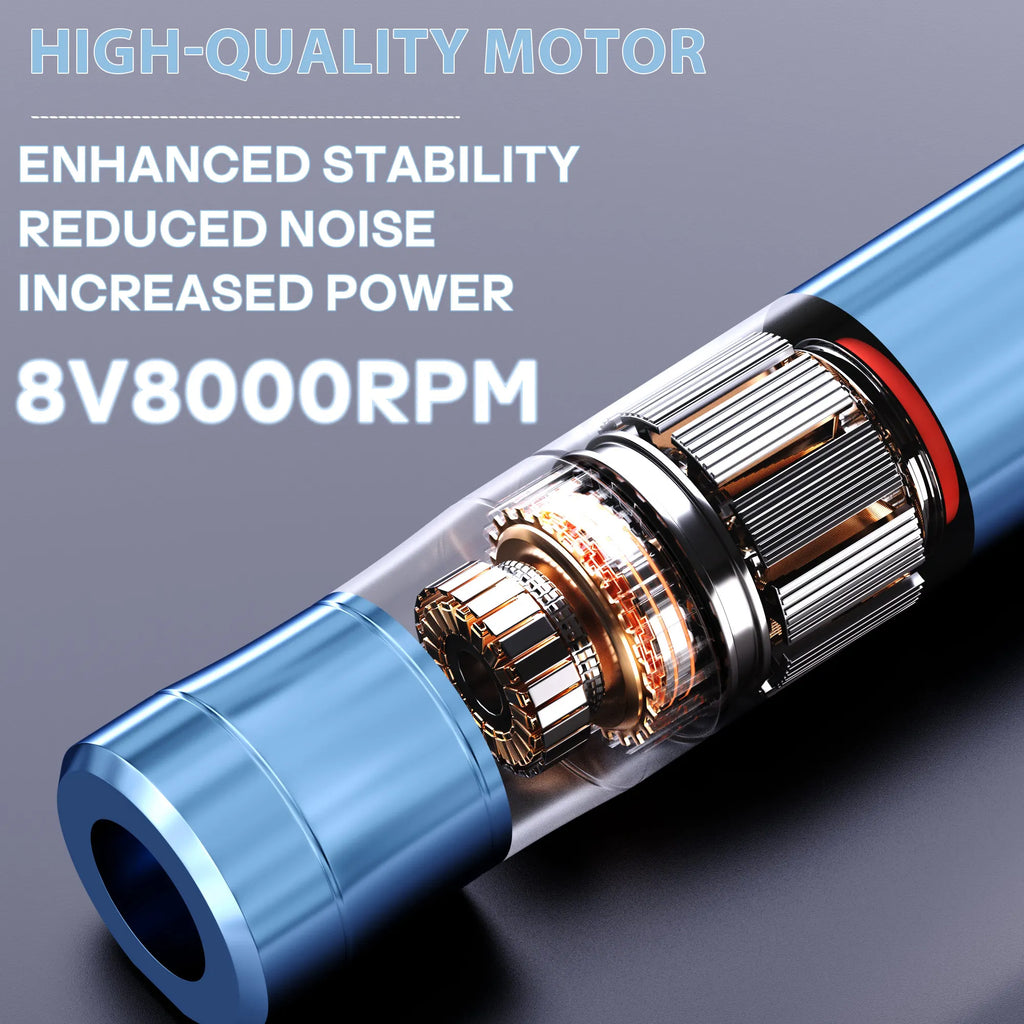 Tattoo Kit POSEIDON V5 High Quality Tattoo Pen Kit For Permanent Makeup Tattoo Machine Wireless Tattoo Power Supply Tattoo Kit by Geo’s Online Store