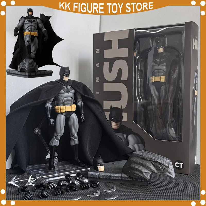 CT Toys Batman Figure Batman Mafex 126 Action Figures DC Justice League Hush Figurine The Dark Knight Collection Toy gifts by Geo’s Online Store