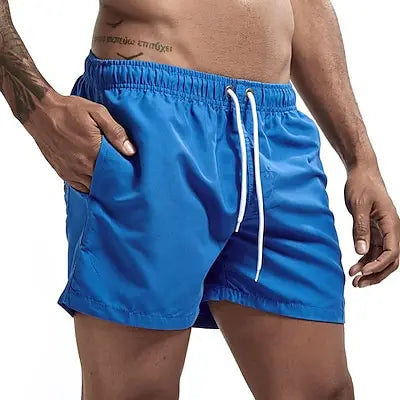 Swim Trunks Swim Shorts for Men Quick Dry Board Shorts Bathing Suit Breathable Drawstring With Pockets for Surfing Beach Summer by Geo’s Online Store