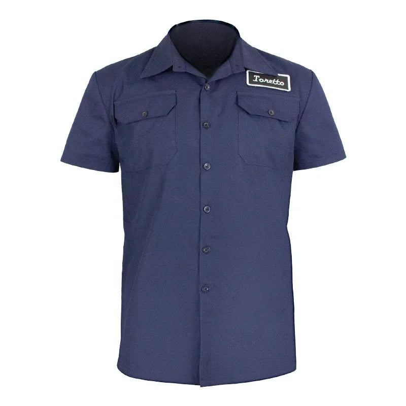 Dominic Toretto Shirt Costumes Movie Fast Furious X Role play Costume WorkShirt Fantasia Men Short Sleeve Summer Man Tee Tops by Geo’s Online Store