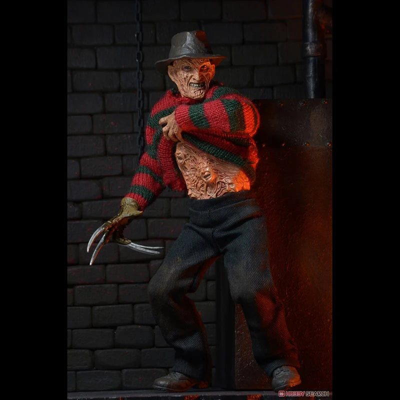 100% Original Neca A Nightmare on Elm Street 3 Dream Warriors Freddy Krueger 8inch Figure Model Collection Toy Gift by Geo’s Online Store