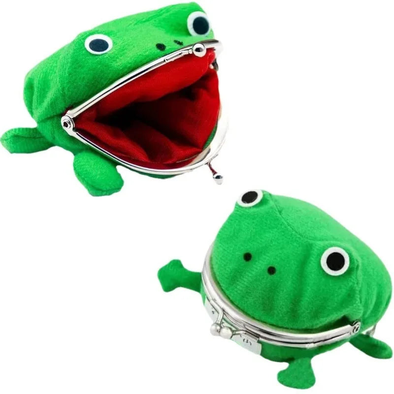 Plush Frog Coin Wallet Anime Ninja Wallet Halloween Role Playing Ninja Theme Party Gift by Geo’s Online Store