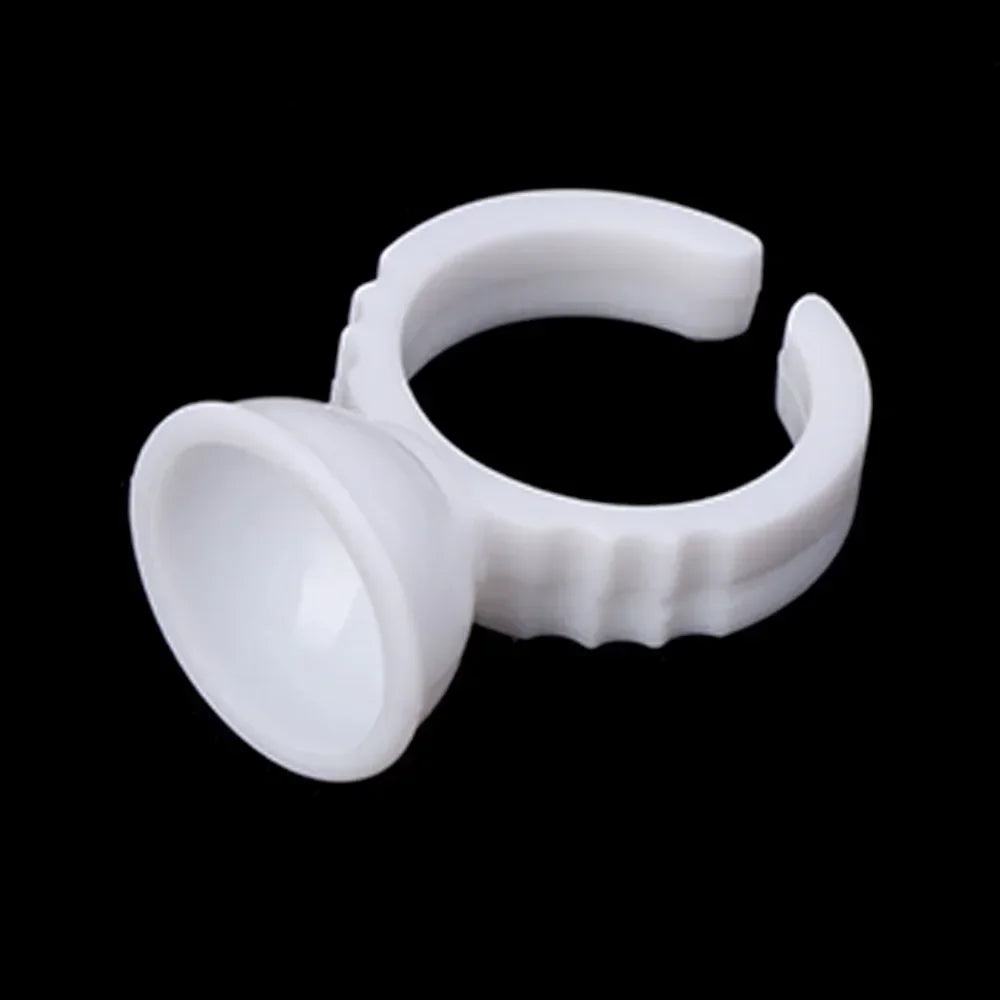 100pcs S/M/L Disposable Tattoo Ink Rings Cups Eyebrow Lip Tattoo Pigments Holder Ring Container Permanent Makeup Accessories by Geo’s Online Store